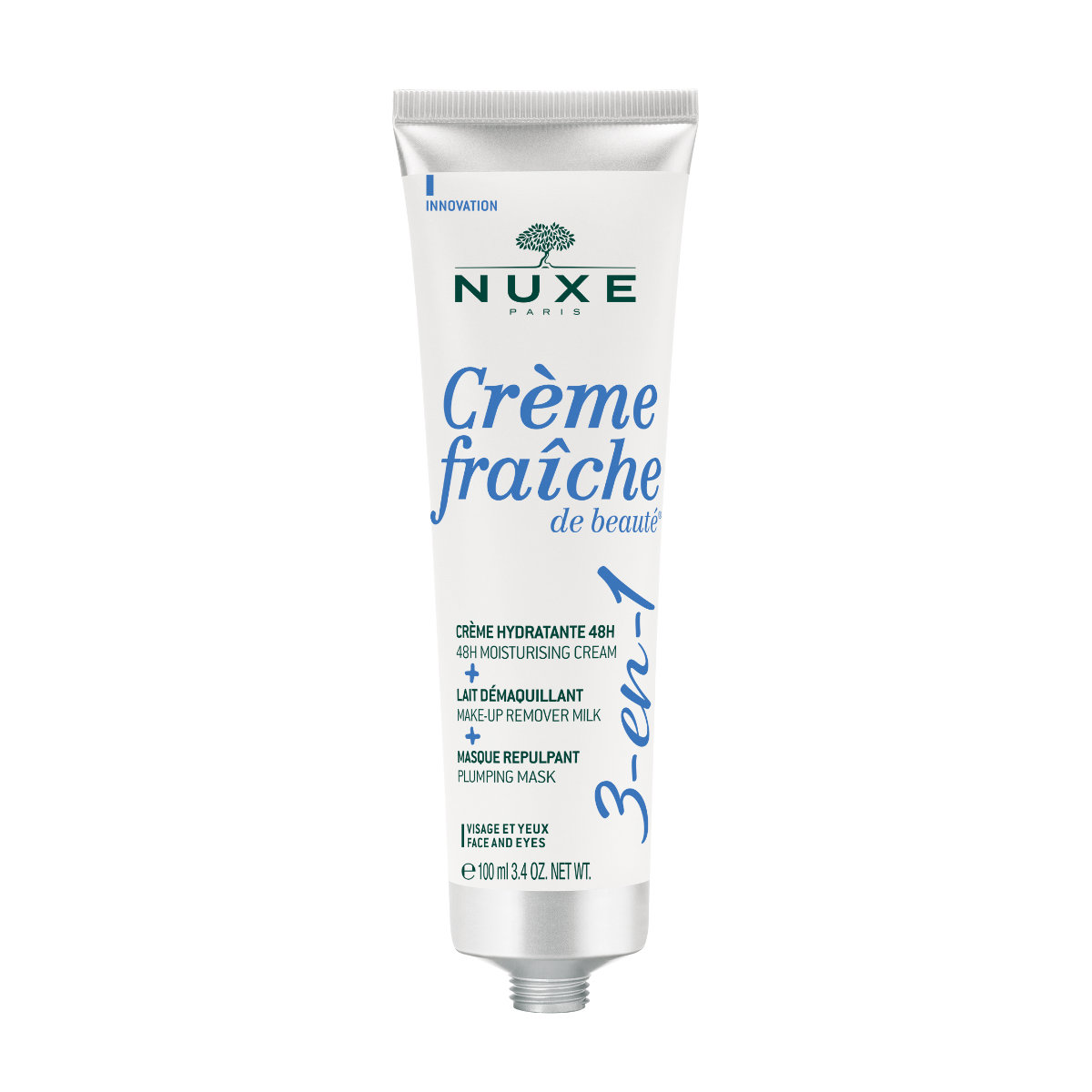 CREMA 3 EN 1 CRÈME FRAÎCHE DE BEAUTÉ (HIDRATANTE, DESMAQUILLANTE Y MASCARILLA)